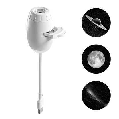 Galaxy Projektor 2-in-1 – USB Sternenhimmel Nachtlicht mit Foto-Filmen