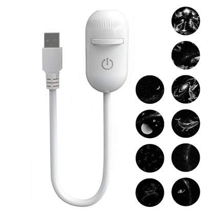 Galaxy Projektor 2-in-1 – USB Sternenhimmel Nachtlicht mit Foto-Filmen