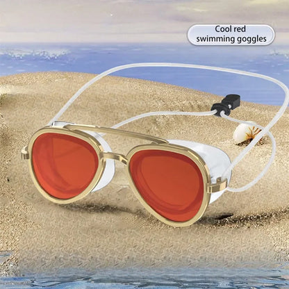 Verspiegelte Schwimmbrille "Oasis" – Antibeschlag, UV-Schutz & Weitsicht | Unisex