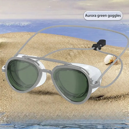 Verspiegelte Schwimmbrille "Oasis" – Antibeschlag, UV-Schutz & Weitsicht | Unisex