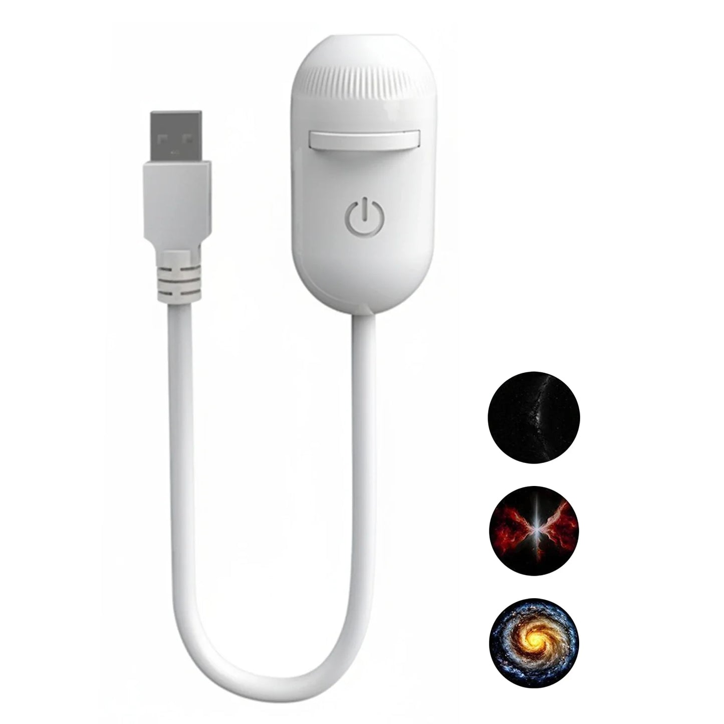 Galaxy Projektor 2-in-1 – USB Sternenhimmel Nachtlicht mit Foto-Filmen
