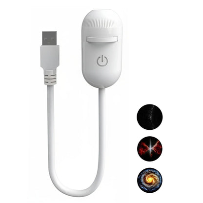 Galaxy Projektor 2-in-1 – USB Sternenhimmel Nachtlicht mit Foto-Filmen