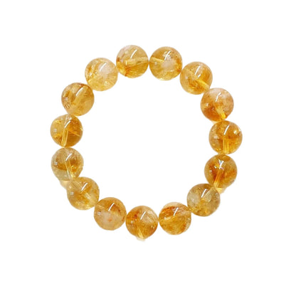 Citrin Armband – Naturstein in warmem Gold