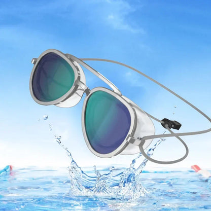 Verspiegelte Schwimmbrille "Oasis" – Antibeschlag, UV-Schutz & Weitsicht | Unisex