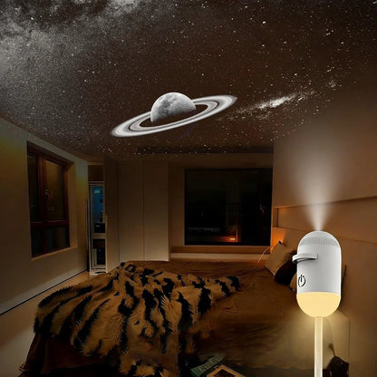 Galaxy Projektor 2-in-1 – USB Sternenhimmel Nachtlicht mit Foto-Filmen