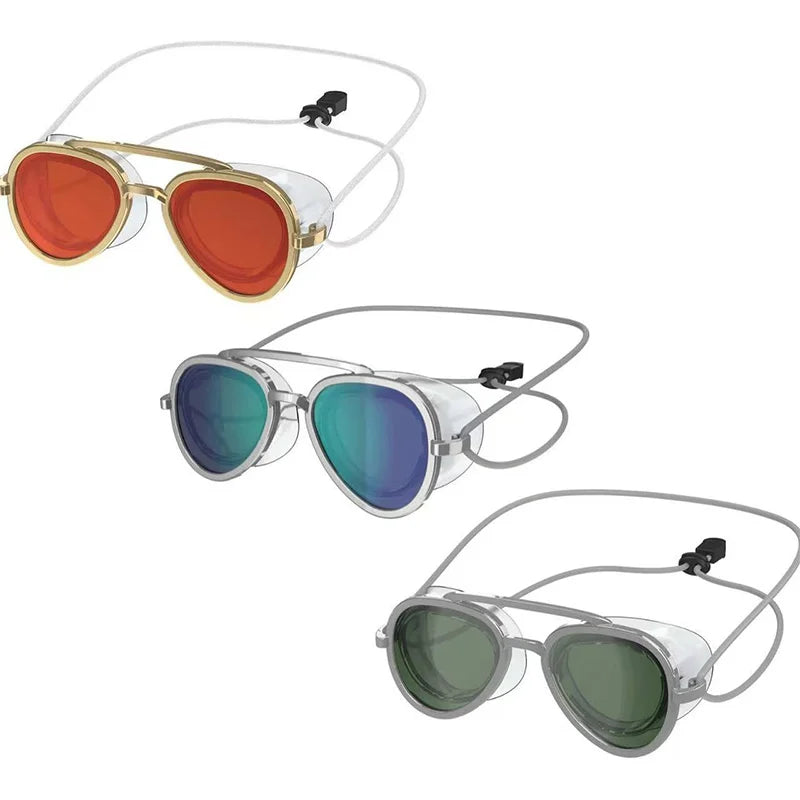 Verspiegelte Schwimmbrille "Oasis" – Antibeschlag, UV-Schutz & Weitsicht | Unisex