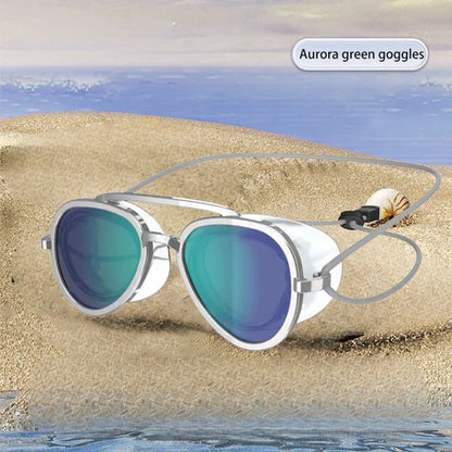 Verspiegelte Schwimmbrille "Oasis" – Antibeschlag, UV-Schutz & Weitsicht | Unisex
