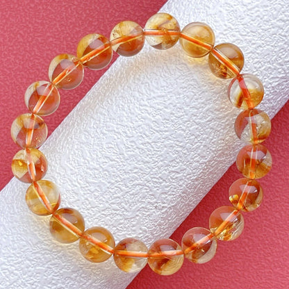 Citrin Armband – Naturstein in warmem Gold