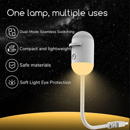 Galaxy Projektor 2-in-1 – USB Sternenhimmel Nachtlicht mit Foto-Filmen
